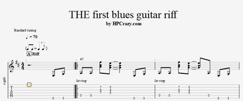 More information about "THE First Blues Guitar Riff"