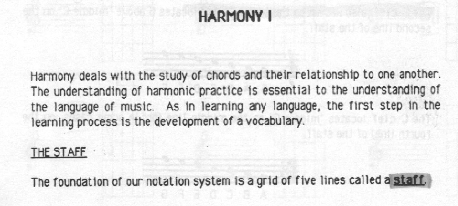 Basic Music Notation