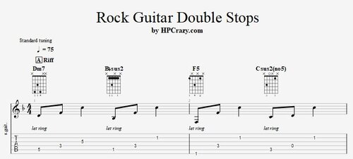 More information about "Rock Guitar Double Stops"